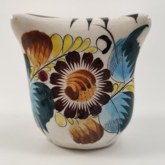 Set of 3 Talavera Ceramic Vintage Figurines Bird, Owl, and Fish Set - Picture 8 of 15